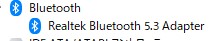 Realtek Bluetooth 5.3 adapter